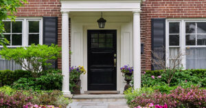 Portico on your front entranceway.