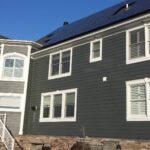 Hardie Siding - Rear of House