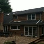 before construction photo of the front of home