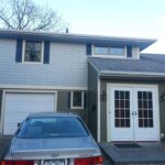 after construction photo of the front of home
